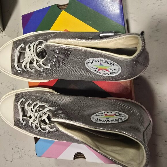 NEW 2024 Chuck 70 High Pride 2024 Converse Sneakers Chuck 70 A10214C SIZE 10 NEW - Picture 9 of 16